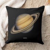 芸術的土星と鮮やかリングや輪 クッション (ブランケット)