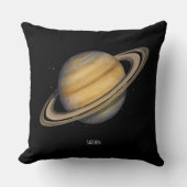 芸術的土星と鮮やかリングや輪 クッション (正面)