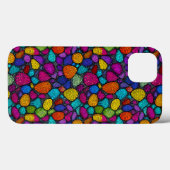 芸術的多色小石モダンな美意識 Case-Mate iPhoneケース (裏面 (横))