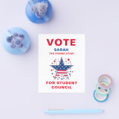 芸術的学長の投票 チラシ (シングル)