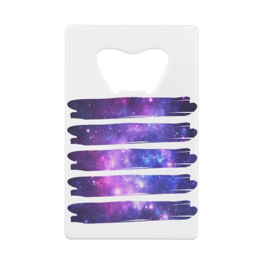 芸術的宇宙銀河系 クレジットカード栓抜き (裏面)