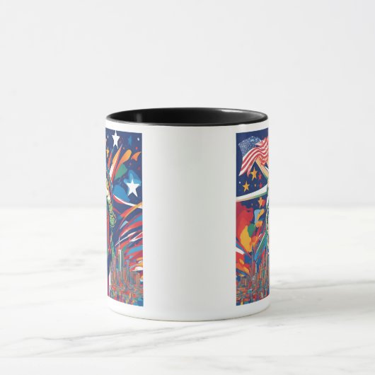 芸術的州の解釈統一された マグカップ (中央)