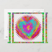 芸術的式：ハートの問題 ポストカード (正面/裏面)