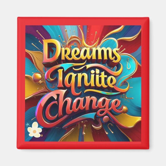 「芸術的式」 マグネット (正面)