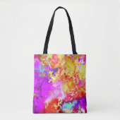 芸術的抽象芸術の爆発 トートバッグ (正面)
