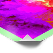 芸術的抽象芸術の爆発 ポスター (コーナー)