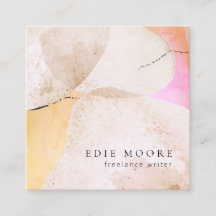 芸術的抽象芸術ウォーターカラーアートスクエア