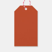 芸術的抽象芸術ボカラフルホ60誕生日 ギフトタグ (裏面)