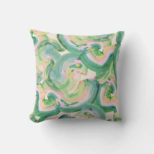 芸術的抽象 クッション (正面)