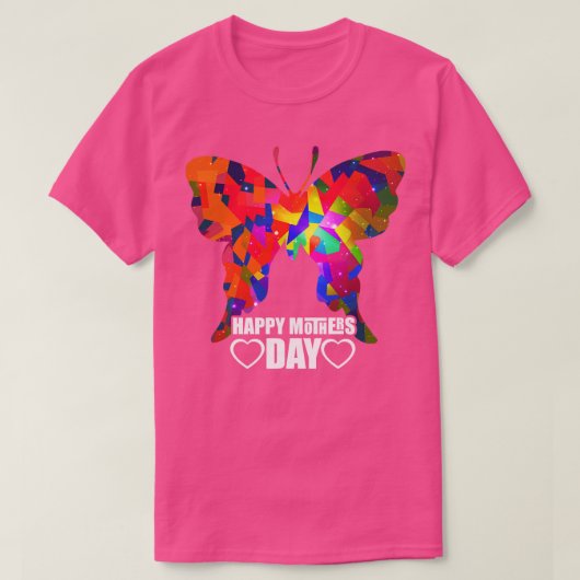 芸術的母の日のアートワーク Tシャツ (デザイン正面)