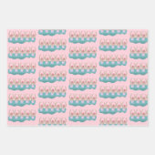 芸術的泳ぐ人 |スイミング芸術的イラストレーション ラッピングペーパーシート (正面3)