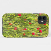 芸術的牧草地ポピーの風景 Case-Mate iPhoneケース (裏面(横))