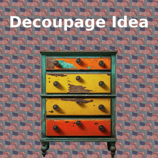 芸術的米国国旗の赤白と青の切り離し 薄葉紙