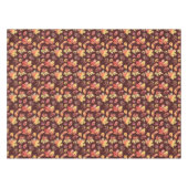 芸術的紅葉パターン テーブルクロス (正面(横))