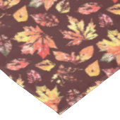 芸術的紅葉パターン テーブルクロス (アングル)