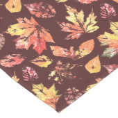 芸術的紅葉パターン ミディアムテーブルランナー (コーナー)
