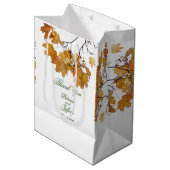 芸術的紅葉結婚の中抱き枕 ミディアムペーパーバッグ (正面アングル)