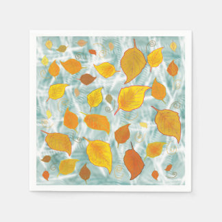 芸術的紅葉 スタンダードカクテルナプキン