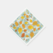 芸術的紅葉 スタンダードカクテルナプキン (角)