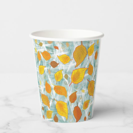 芸術的紅葉 紙コップ (裏面)