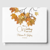 芸術的結婚紅葉 ゲストブック (正面)