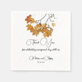 芸術的結婚紅葉 スタンダードカクテルナプキン