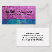 芸術的絵を描線の背景 名刺 (正面/裏面)