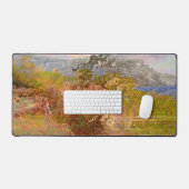 芸術的絵画マウンテンリバー デスクマット (キーボード&マウス)