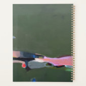 芸術的絵画抽象芸術 プランナー手帳 (裏面)