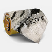 芸術的絵画虎の顔 ネクタイ (ロール)