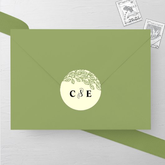 芸術的線離れ結婚の ラウンドシール