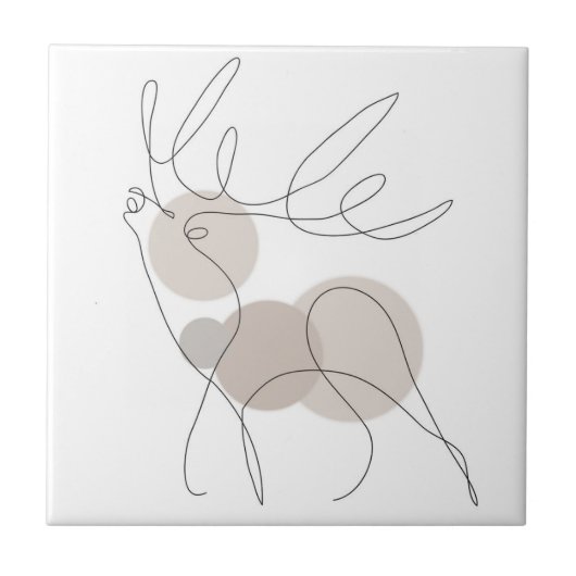 芸術的線，白，黒，グレー光 タイル (正面)