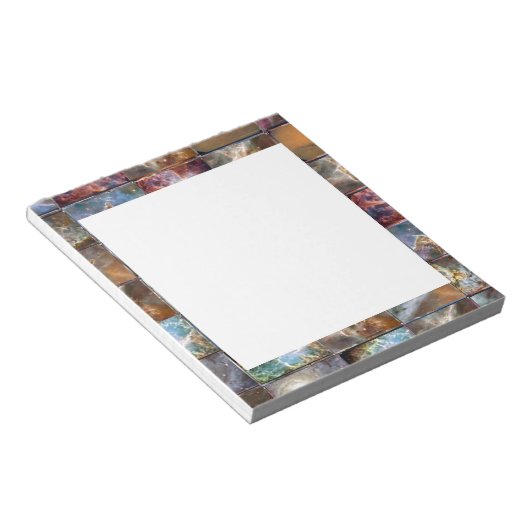 芸術的縁ど – テキストまたはイメージの追加 ノートパッド (アングル)