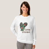 「芸術的美しい：あなたのSh上の魅惑の画像 Tシャツ (正面フル)