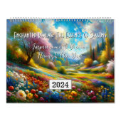 芸術的自然ランドスケー絵画ズ カレンダー (カバー)