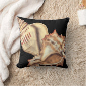 芸術的貝殻 クッション (ブランケット)