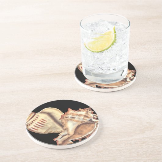 芸術的貝殻 コースター (側面)