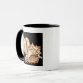 芸術的貝殻 マグカップ (正面左)