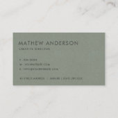 芸術的金ゴールドフェイクスケッチ線パターン 名刺 (裏面)