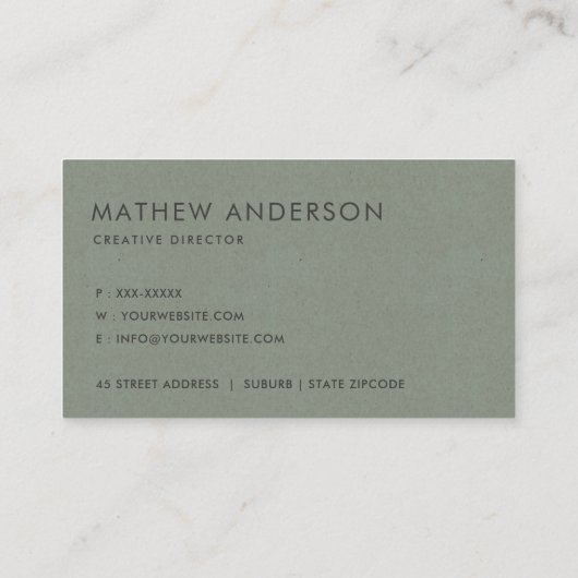 芸術的金ゴールドフェイクスケッチ線パターン 名刺 (裏面)