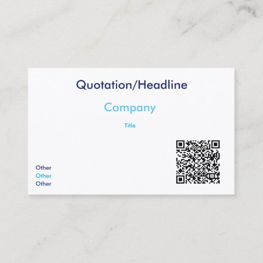 芸術的銀河系名刺 名刺 (裏面)