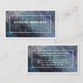 芸術的青縁ど2 名刺 (正面/裏面)