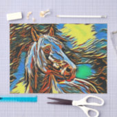 芸術的馬 薄葉紙 (クラフト)