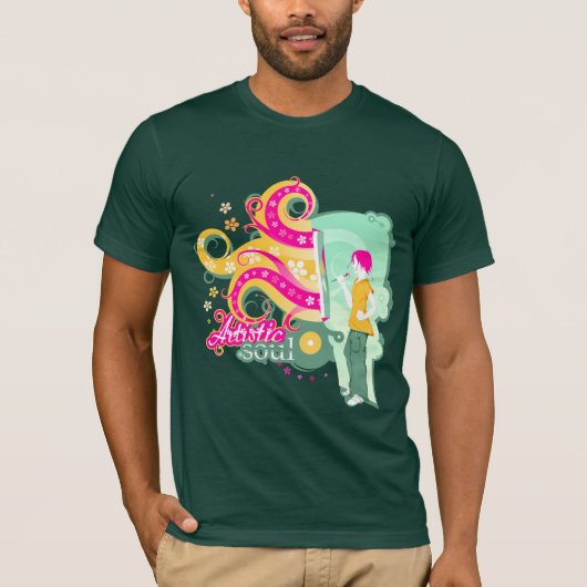 芸術的魂 Tシャツ (正面)