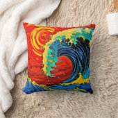 芸術的 クッション (ブランケット)