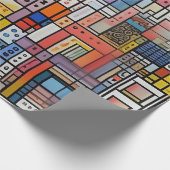 芸術的 ラッピングペーパー (角)