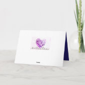 芸術的Dove Christmas Card, Uplifting art card シーズンカード (裏面)