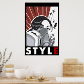 芸術革命 ポスター (キッチン)