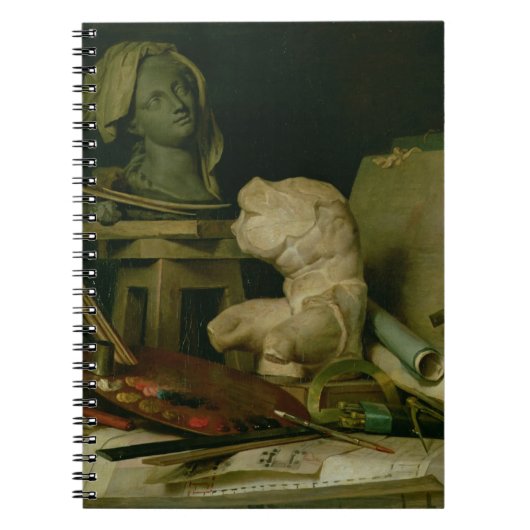 芸術1769年の属性(キャンバスの油) ノートブック (正面)