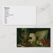 芸術1769年の属性(キャンバスの油) 名刺 (正面/裏面)